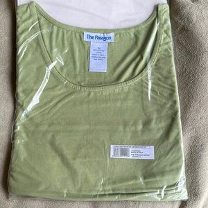 New Fun in The Sun Dress Leaf Green Cotton Jersey Knit The Paragon